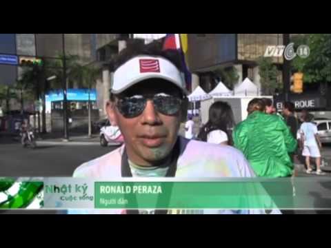 VTC14_Hào hứng cuộc chạy đua sắc màu ở Venezuela