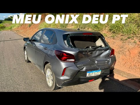 SOFRI UM ACIDENTE E MEU ONIX DEU PT!!