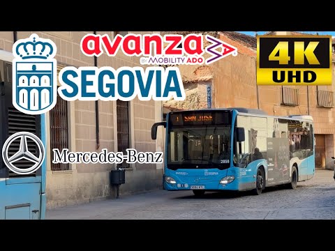 [Avanza Mobility Spain Bus: 1 Segovia Mónaco to Colón via París, Acueducto] Mercedes-Benz CitaroO530