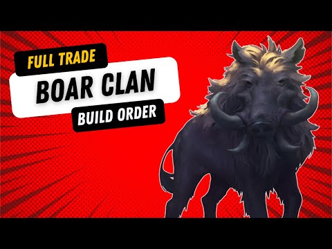 Boar clan Build Order | Mass Giant Trade | Northgard