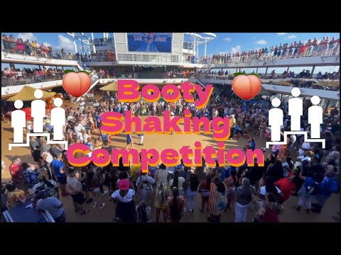 Booty Shaking Competition (Sail away party aboard Carnival Horizon October 23 - October 29)