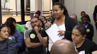 Trabalhadores em Educação terceirizados da MGS denunciam assédio moral em Audiência Pública na CMBH
