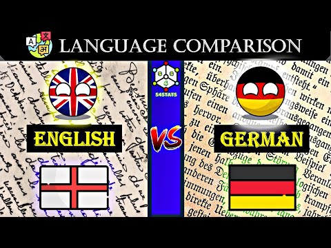 English Vs German - Language Comparison