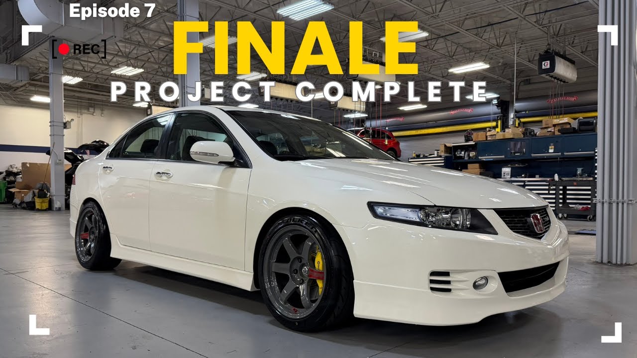 Freshly Painted & Fully Built | 2006 Acura TSX 6-Speed Finale