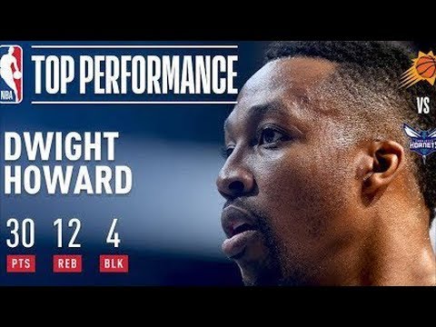Dwight Howard 30 Points! 18 All Time Blocks list! 2017-18 Season