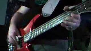 Rush I think I&#39;m going bald bass cover