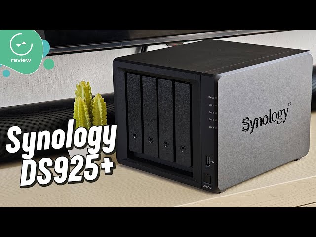 Vídeo relacionado con Synology DS925+ Bundle Seagate 24TB (Ironwolf 4X 6TB) 4Bay Desktop NAS, 2.5 GbE, 4 GB de RAM