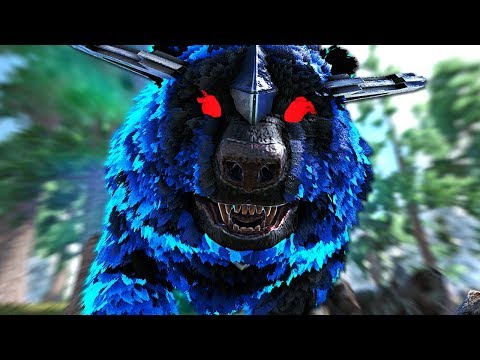 Face to Face with the Spooky Dire Bear DRUID BOSS! | ARK Primal Fear/Prometheus #44