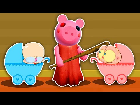 MONGO E DRONGO FORAM ADOTADOS PELA PIGGY NO ROBLOX!