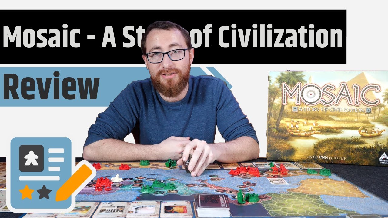 Mosaic Review - My New Favorite Abstracted Civilization Game?