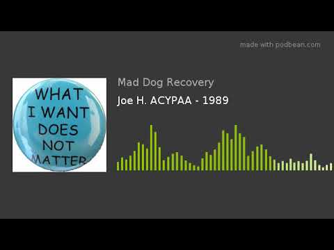 Joe H. ACYPAA - 1989