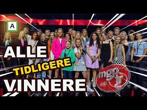 HISTORISK MEDLEY med alle vinnerlåtene i MGPjr!