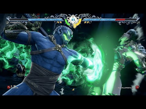 Soul Calibur VI IZHMASH(Yoshimitsu) VS Palm(Ivy)