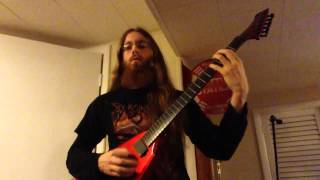 Malevolent Creation - Homicidal Rant (guitar cover)