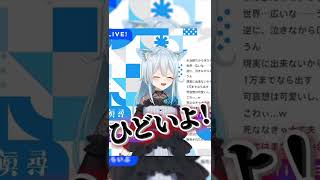 グッとくる雪城眞尋さんの泣きボイス【にじさんじ切り抜き】#short #shorts #youtubeshorts