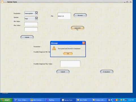 Privacy preserving secure cloud storage and Disease Analysis