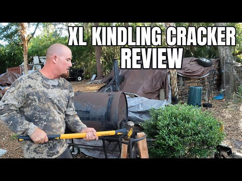 The Safer and Easier way to make kindling with the XL KINDLING CRACKER #northerntool
