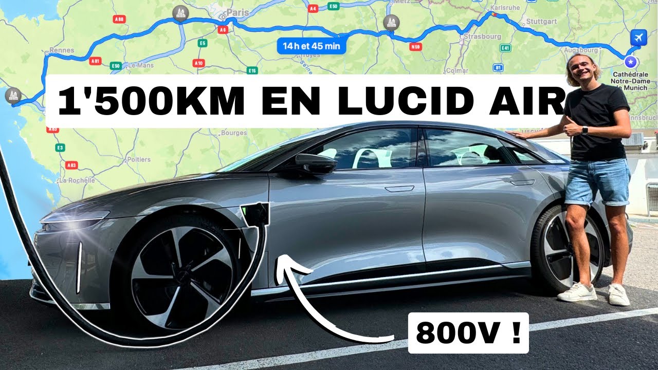 1'500 km en Lucid Air Touring: la meilleure voiture électrique sur long trajet?