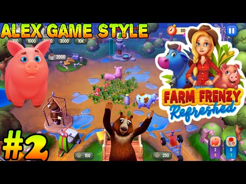 , title : 'Farm Frenzy Refreshed Level 11-12-13-14-15 Walkthrough (Ep.2) Farm Games'