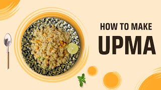 Instant Breakfast Recipe With Suji | Rava Upma Recipe | सूजी का उपमा