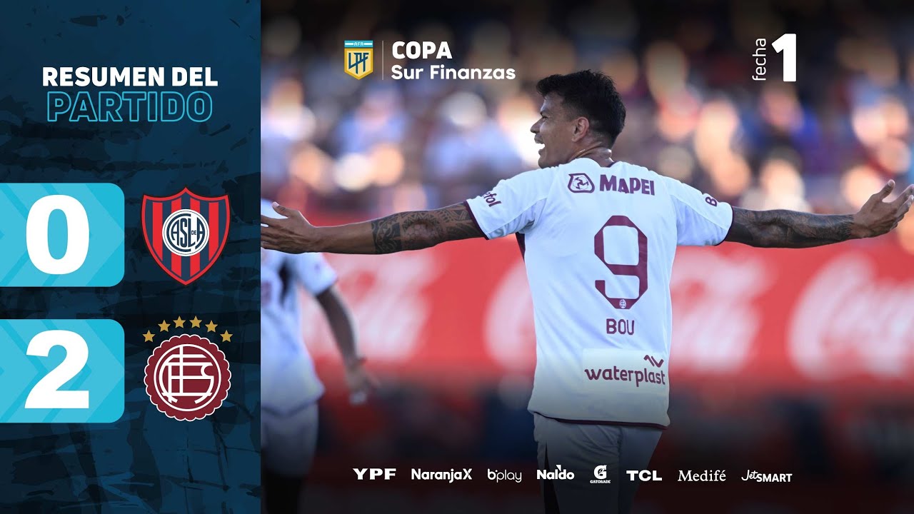 San Lorenzo vs Lanús highlights