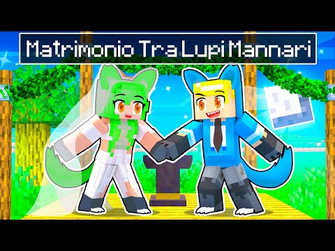 IL MATRIMONIO TRA LUPI MANNARI SU MINECRAFT!!