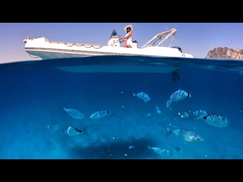 SARDEGNA • Area Marina protetta di Tavolara ⚓️ Noleggio gommoni Pegaso - Cala Finanza