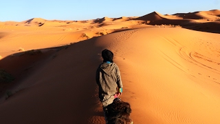 SAHARA DESERT CAMEL TREK - Morocco Vlog