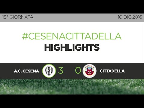 Giornata18 - Gli highlights di Cesena - Cittadella: 3-0