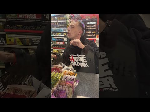 Gas Station Cashier Is In the Clouds during Transaction || ViralHog