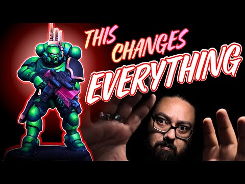 This changes everything in Warhammer painting video thumbnail