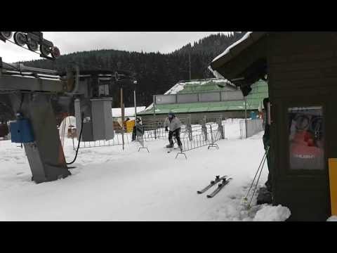 Skibob - tourniquet and T-bar 048