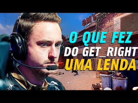 20 jogadas que tornaram o GET_RIGHT uma LENDA NO CS:GO - Melhores Momentos da carreira