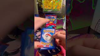 Profit loss day 1 #pokemon #sell #pokemoncards #pokemontcg #shorts #viral