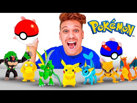ESSAS POKÉBOLAS MISTERIOSAS ME DERAM MINI POKÉMON ULTRA RAROS!