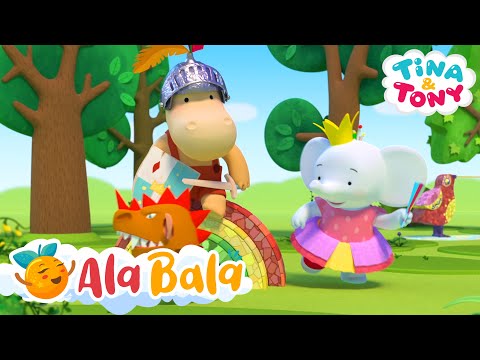 Prințesa Tina și cavalerul Tony - Desene animate pentru copii AlaBala