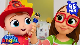 Download lagu Finger Family Song! Let's learn about Job & Careers | Fun Sing Along Songs by @LittleAngel Playtime mp3 Download lagu Finger Family Song! Let's learn about Job & Careers | Fun Sing Along Songs by @LittleAngel Playtime mp3