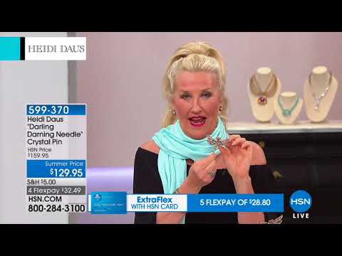 HSN | Heidi Daus Jewelry Designs Summer Deals 06.08.2018 - 07 PM