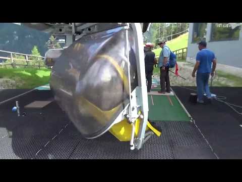 Discesa integrale seggiovia Leitner "Vajolet 1" - Pera di Fassa (TN)