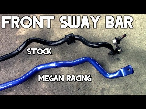 MEGAN RACING Front Sway Bar Installation - 2017 SUBARU FORESTER XT