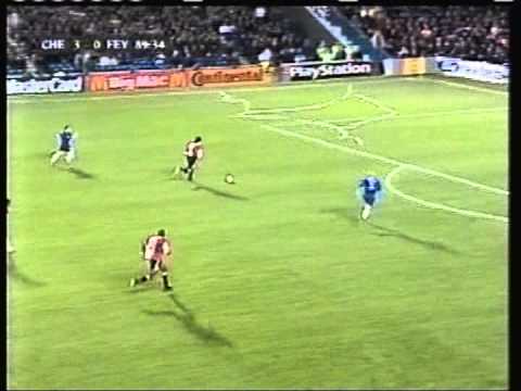 1999 November 24 Chelsea England 3 Feyenoord Holland 1 Champions League