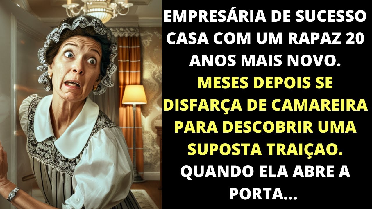 Milionária se disfarça de camareira pra ver se o marido a amava. O que ela descobriu, a fez chorar.