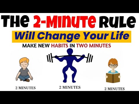 The 2 Minute Rule Will Quickly Change Your Life - 2-minute Rule to Beat Procrastination -Deep Wisdom