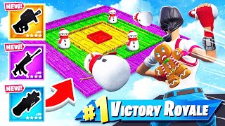 THROW the SNEAKY SNOWMAN Game Mode in Fortnite Battle Royale