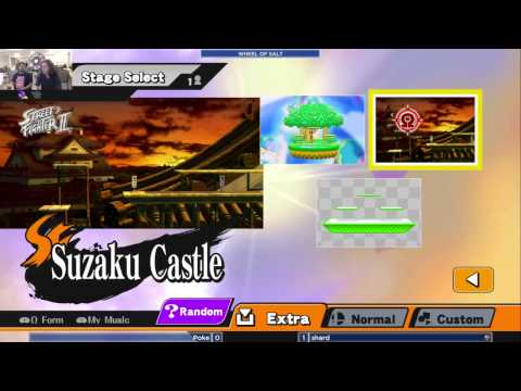 Oakville Uproar 3 WHEEL OF SALT! Poke vs. Shard - Super Sudden Death & Special Smash