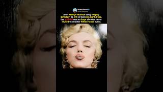 Marilyn Monroe Singing “Happy Birthday” to JFK Caused a Major Scandal #shorts