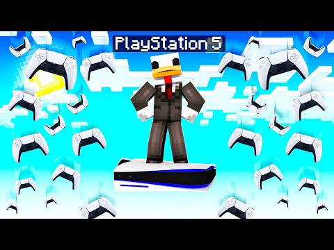 SOPRAVVIVO SOPRA UN SOLO BLOCCO DI PS5 - Minecraft ITA