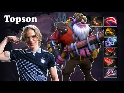 Topson - Sniper Midlane with SumaiL Lifestealer vs Save Kunkka | Dota 2 7.30d Gameplay