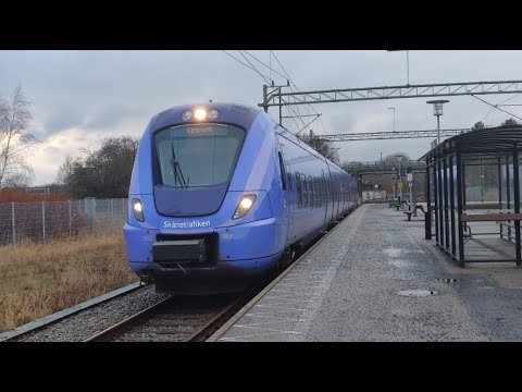 Tåg i Mörrum: December 2020 / Pågatågen går i Blekinge!