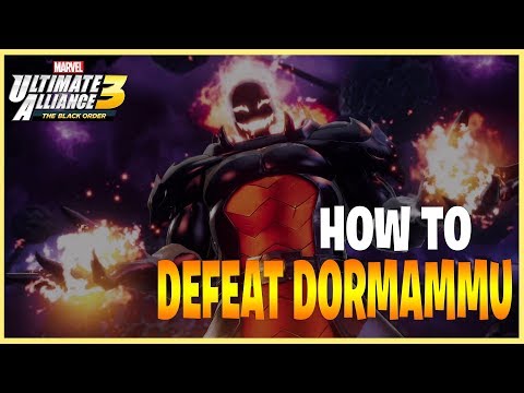 MARVEL ULTIMATE ALLIANCE 3 - HOW TO DEFEAT DORMAMMU BOSS FIGHT GUIDE!